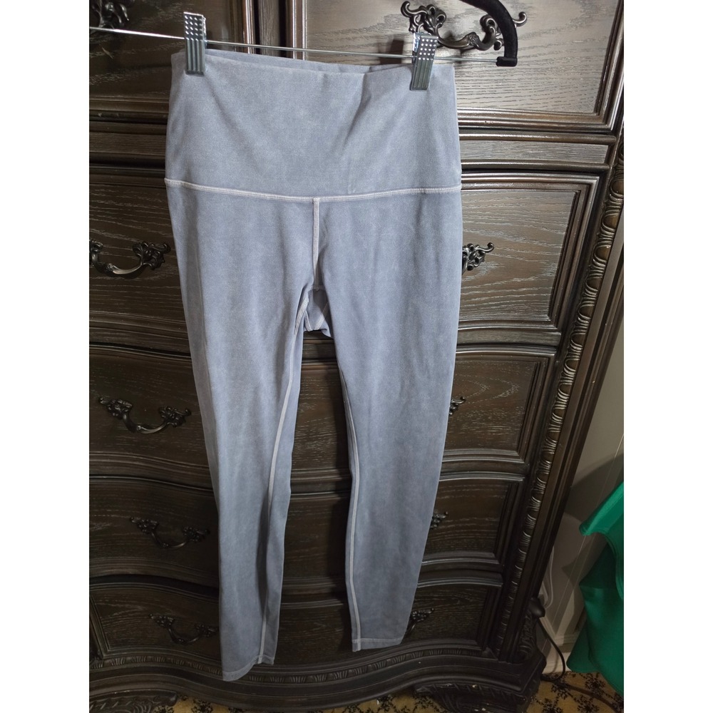 Lululemon Align High-Rise Pant 28 Washed Denim Blue Yoga Leggings Size 4 LW5BY1S